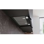 Siemens LJ65BCC60 , iQ300, Cappa di design integrata, 60 cm, vetro trasparente, nero opaco, Classe: B