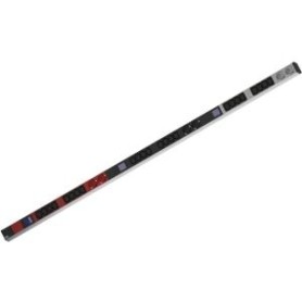 Bachmann BlueNet BN0500 unità di distribuzione dell'energia (PDU) 30 presa(e) AC Nero, Grigio, Rosso (800.2401)