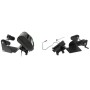 Brodit 217034 supporto per personal communication Supporto attivo Stampante portatile Nero