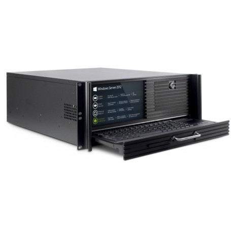 Inter-Tech 4U 4452-TFT Supporto Nero (88887287)