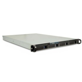Inter-Tech IPC 1U-1404 Supporto Nero, Acciaio inossidabile (88887115)