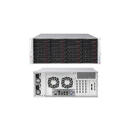 Supermicro SuperChassis 846BE1C-R1K23B Supporto Nero 1200 W (CSE-846BE1C-R1K23B)