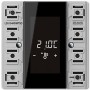 JUNG LS 5194 KRM TS D termostato Nero, Grigio (LS5194KRMTSD)