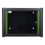 LOGON RWM07U56BL rack 7U Da parete Nero