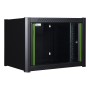 LOGON RWM07U45BL rack 7U Da parete Nero
