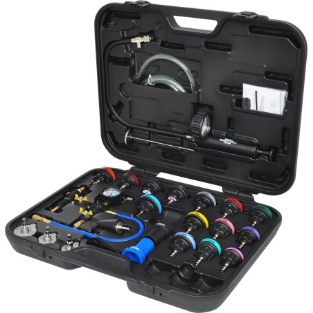 KS TOOLS MASTER Kühlsystem-Diagnose-Service-Satz, 25-tlg. (150.1930)