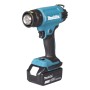 Makita DHG181ZJ pistola a caldo Pistola ad aria calda 200 l/min 550 °C Nero, Colore foglia di tè