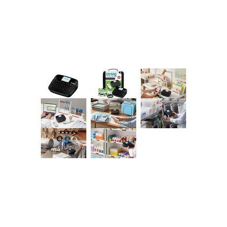 Dymo LabelManager 640CB 6/9/12/19/24mm D1-Baender QWZ Value P - Etiketten-/Labeldrucker (2202105)