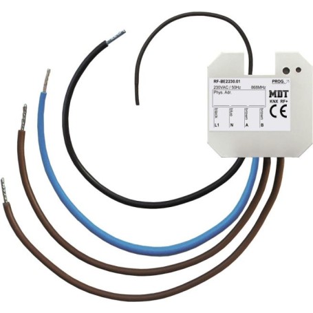MDT RF-BE2230.01 KNX RF+ Tasterinterface 2fach UP 230VAC (RF-BE2230.01)