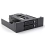 DeLOCK Bay rack mobile sottile per 2 x SSD da 2.5″ U.2 NVMe con telaio da 5.25″ (47011)