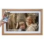 Denver PFF-2162LW cornice per foto digitali Marrone chiaro 54,6 cm (21.5") Touch screen Wi-Fi