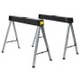 Stanley 1-97-475 cavalletto per segare la legna 2 pz Alluminio, Metallo, Plastica Ripiegabile