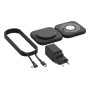 Belkin BoostCharge Pro Cuffie, Smartphone, Orologio intelligente Nero AC Carica wireless Ricarica rapida Interno (WIZ026VFBK)