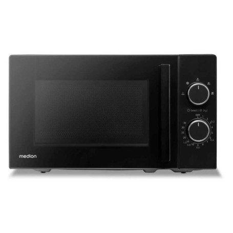 Medion MD 12011 Forno a microonde, nero, 20l, 800W, 5 livelli di potenza (50076270)