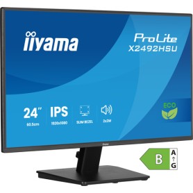 iiyama ProLite X2492HSU-B1 Monitor PC 61 cm (24") 1920 x 1080 Pixel Full HD LED Nero