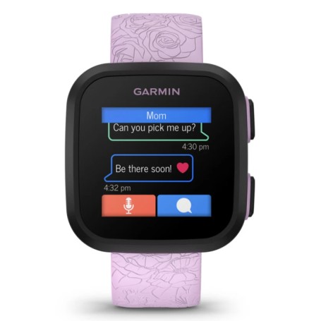 Garmin Bounce 3,3 cm (1.3") LCD 42 mm Digitale 240 x 240 Pixel Touch screen 4G Nero Wi-Fi GPS (satellitare) (010-02448-21)
