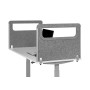 BakkerElkhuizen BE Safety Screen side Acrylic Grigio chiaro (BNESSSALGYD60)