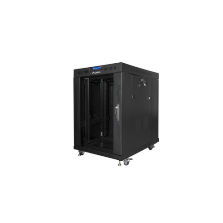 Lanberg FF01-8015-12BL rack 15U Rack indipendenti Nero