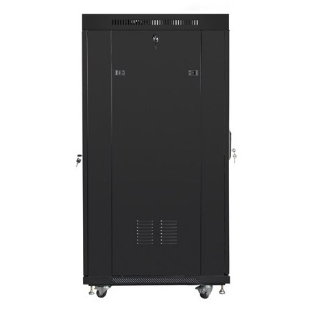 Lanberg FF01-6827-23BL rack 27U Rack indipendenti Nero
