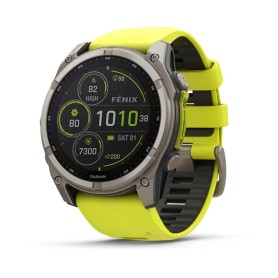 Garmin fenix 8 3,56 cm (1.4") 51 mm Digitale 280 x 280 Pixel Touch screen Titanio Wi-Fi GPS (satellitare) (010-02907-21)