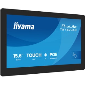 iiyama TW1623AS-B3P visualizzatore di messaggi Pannello piatto interattivo 39,6 cm (15.6") LED Wi-Fi 450 cd/m² Full HD Nero Tou