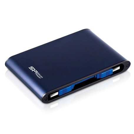 Silicon Power Armor A80 disco rigido esterno 2 TB 2.5" USB 3.2 Gen 1 (3.1 Gen 1) Blu (SPO20TBPHDA80S3B)