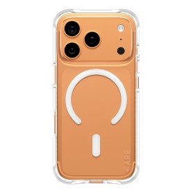 PanzerGlass CARE by ® Fashionable Cover Samba Trasparente con MagSafe Bianco iPhone 17 Pro (CR37687)