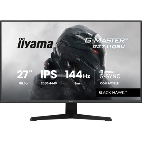 iiyama G-MASTER G2741QSU-B1 Monitor PC 68,6 cm (27") 2560 x 1440 Pixel Nero