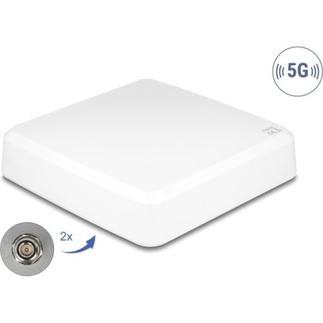 Delock 81467 - Antenne 5G 2x N Buchse direktional Outdoor weiß (81467)