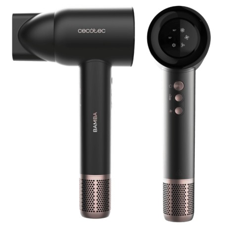 Cecotec Bamba IoniCare RockStar Nano IonTech asciuga capelli 1600 W Nero (4454)