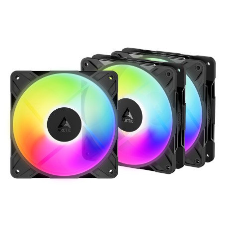 ARCTIC Freezer P12 Pro Reverse A-RGB - 3 Pack Case per computer Ventilatore 12 cm Nero 3 pz (ACFAN00333A)