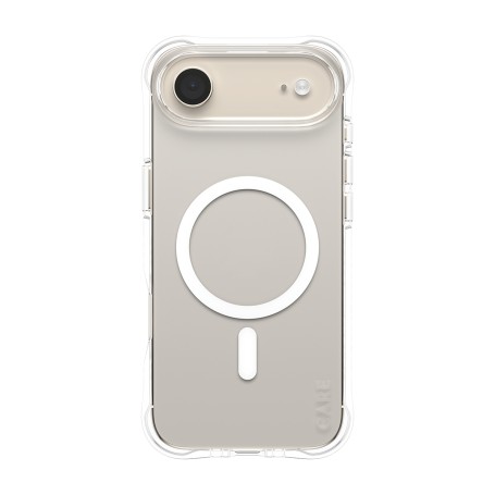 PanzerGlass CARE by ® Fashionable Cover Samba Trasparente con MagSafe Bianco iPhone 17 Air (CR69281)