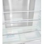 Exquisit FD490-160-WS-202E con porta alla francese, larghezza 83,6 cm, 506 L, NoFrost, erogatore d'acqua, acciaio inossidabile