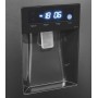 Exquisit FD490-160-WS-202E con porta alla francese, larghezza 83,6 cm, 506 L, NoFrost, erogatore d'acqua, acciaio inossidabile