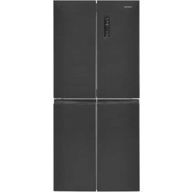 Exquisit MD425-150-040C , larghezza 79,5 cm, 421 L, NoFrost, funzione ECO, aspetto acciaio inox