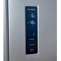 Exquisit MD425-150-040C , larghezza 79,5 cm, 421 L, NoFrost, funzione ECO, aspetto acciaio inox