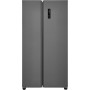 Exquisit SBS46-040D Combinazione di congelatori affiancati , larghezza 91 cm, 442 L, NoFrost, antracite