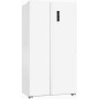 Exquisit SBS46-040D Frigorifero combinato affiancato , larghezza 91 cm, 442 L, NoFrost, bianco