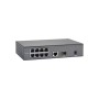 LevelOne FGP-1000 switch di rete Gigabit Ethernet (10/100/1000) Supporto Power over Ethernet (PoE) Nero, Grigio (FGP-1000)