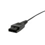 Jabra Biz 2300 QD Siemens Auricolare Cablato A Padiglione Ufficio Nero (2303-825-109)