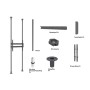 Multibrackets 7932 Supporto per display espositivi 2,54 m (100") Nero (MB7932)