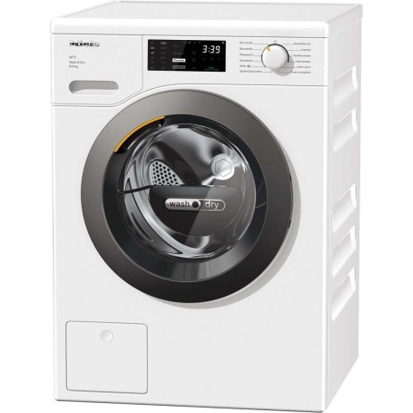 Miele WTD 160 WCS Lavatrice-asciugatrice (Lotus White) , Lavaggio 8 kg e asciugatura 5 kg (WTD160WCSLOWE)