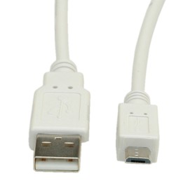 VALUE 11.99.8752 cavo USB USB 2.0 1,8 m USB A Micro-USB B Bianco