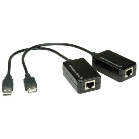 VALUE USB 1.1 Extender over RJ-45 Trasparente (12.99.1121)