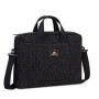 Rivacase 7931 borsa per notebook 39,6 cm (15.6") Borsa da corriere Nero, Bianco (7931BLACK) (4260403578506)