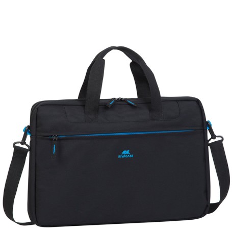 Rivacase 8037 borsa per notebook 39,6 cm (15.6") Valigetta ventiquattrore Nero (8037BK) (4260403572962)