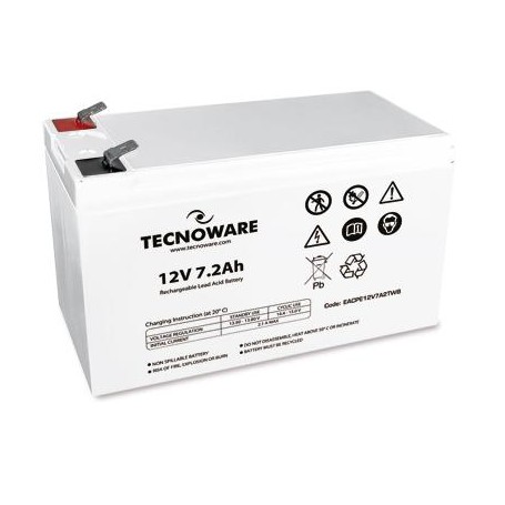 Tecnoware EACPE12V7A2TWP batteria UPS Polimero 12 V 7,2 Ah (EACPE12V7A2TWP)