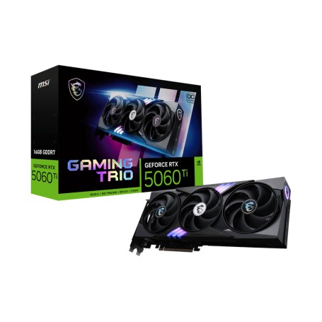 MSI GAMING GeForce RTX 5060 TI 16G TRIO OC NVIDIA 16 GB GDDR7 (912-V535-001)