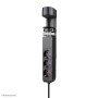 Neomounts DS22-840BL6 Multipresa da tavolo con morsetto e porte USB-C e USB-A - ricarica rapida