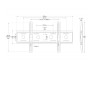 UNIVERSAL FLAT WALL MOUNT 50-86 (LKBR77)